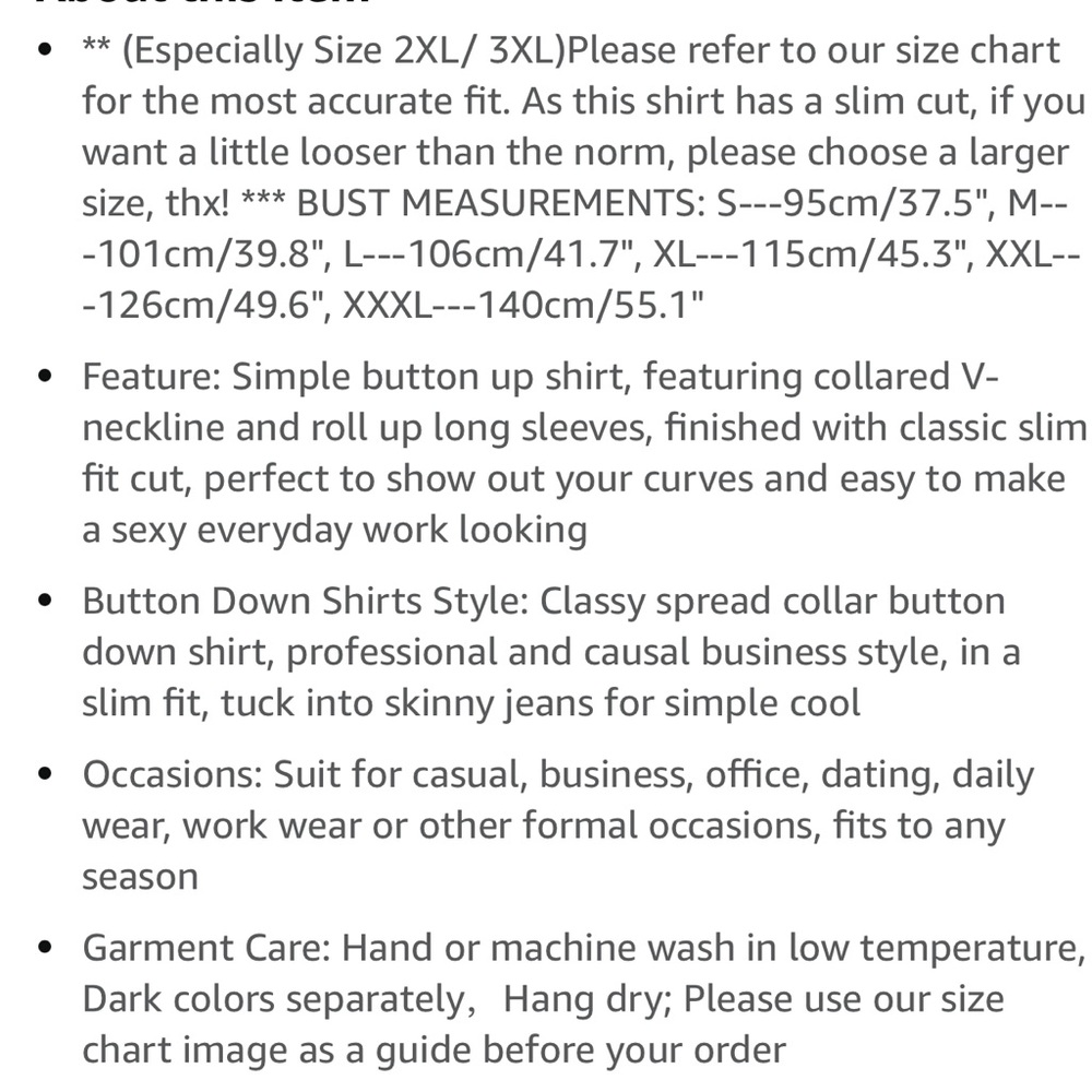 Formal Button down Blouse - Picture 8 of 8